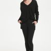 Kvinne InWear Dressbukser | Venche N Slim Pant,Black