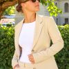 Kvinne Tiger of Sweden Blazere | Mirja S Blazer,Natural White