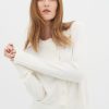 Kvinne InWear Cardigans | Orkidea Iw Cardigan,Whisper White