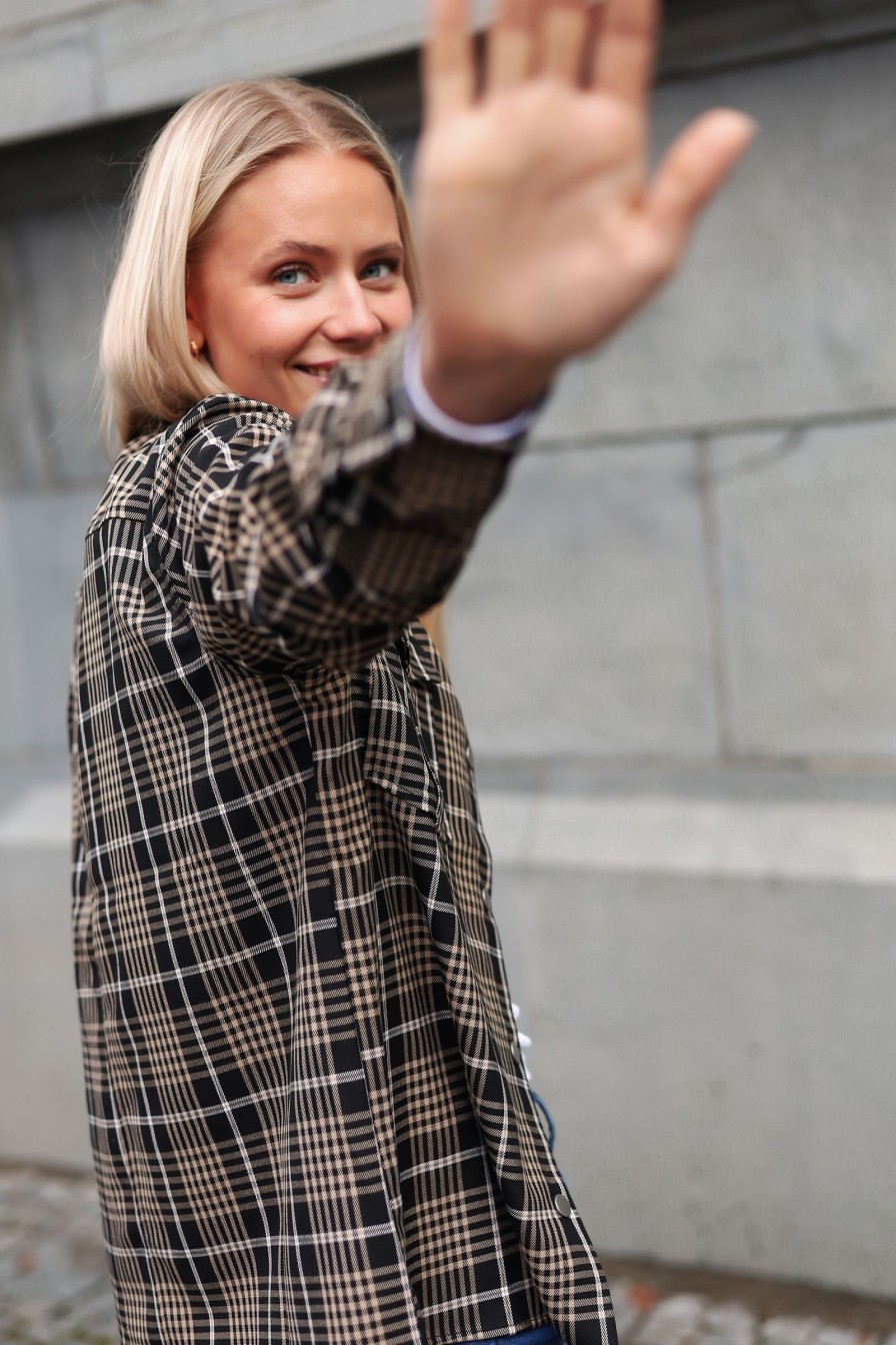 Kvinne Urban Pioneers Skjorter | Kristin Overshirt,Black Check