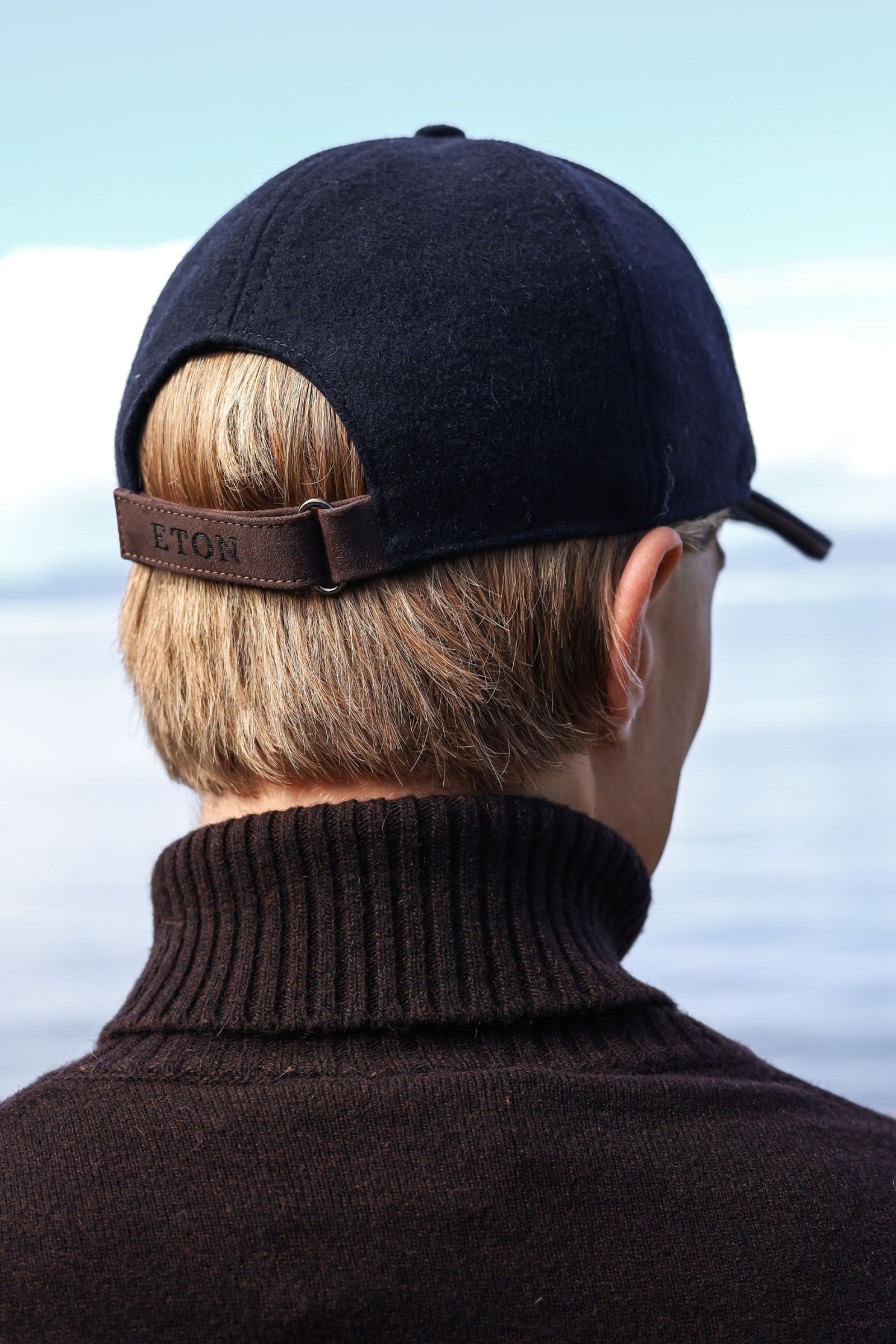 Mann Eton Luer Og Hatter | Baseball Cap,Mork Bla