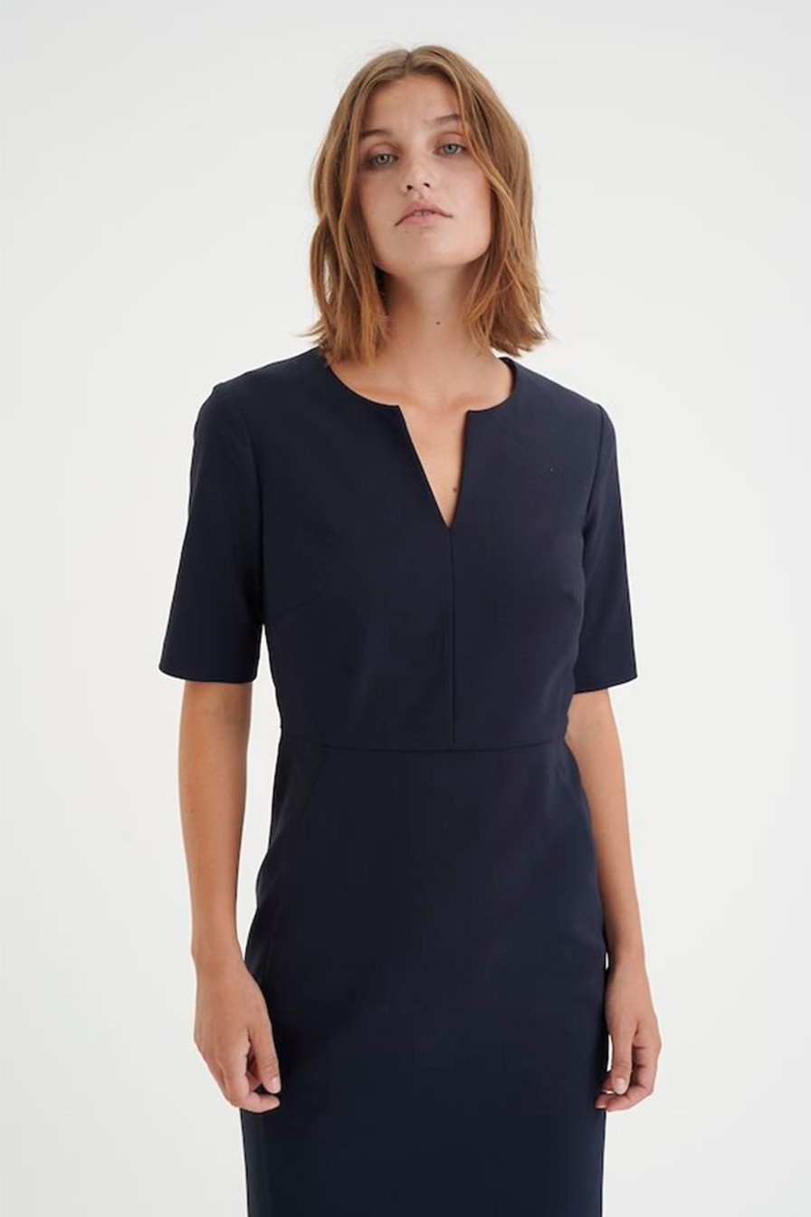 Kvinne InWear Hverdagskjoler | Zella Dress,Marine Blue