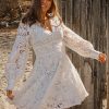 Kvinne Love Lolita Festkjoler | Freya Dress,White