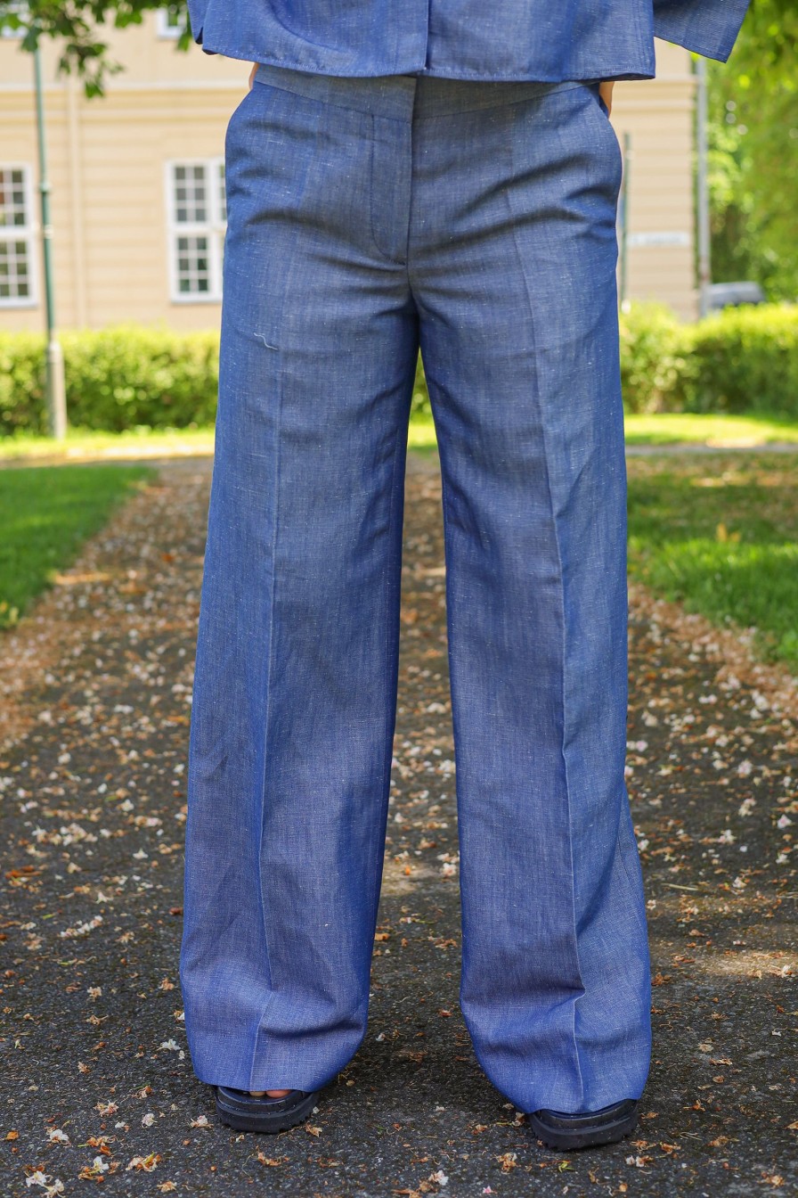 Kvinne Tiger of Sweden Jeans | Irit Lw Trousers,Blue