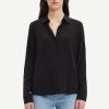 Kvinne Samsøe Samsøe Skjorter | Milly Shirt 9942,Black