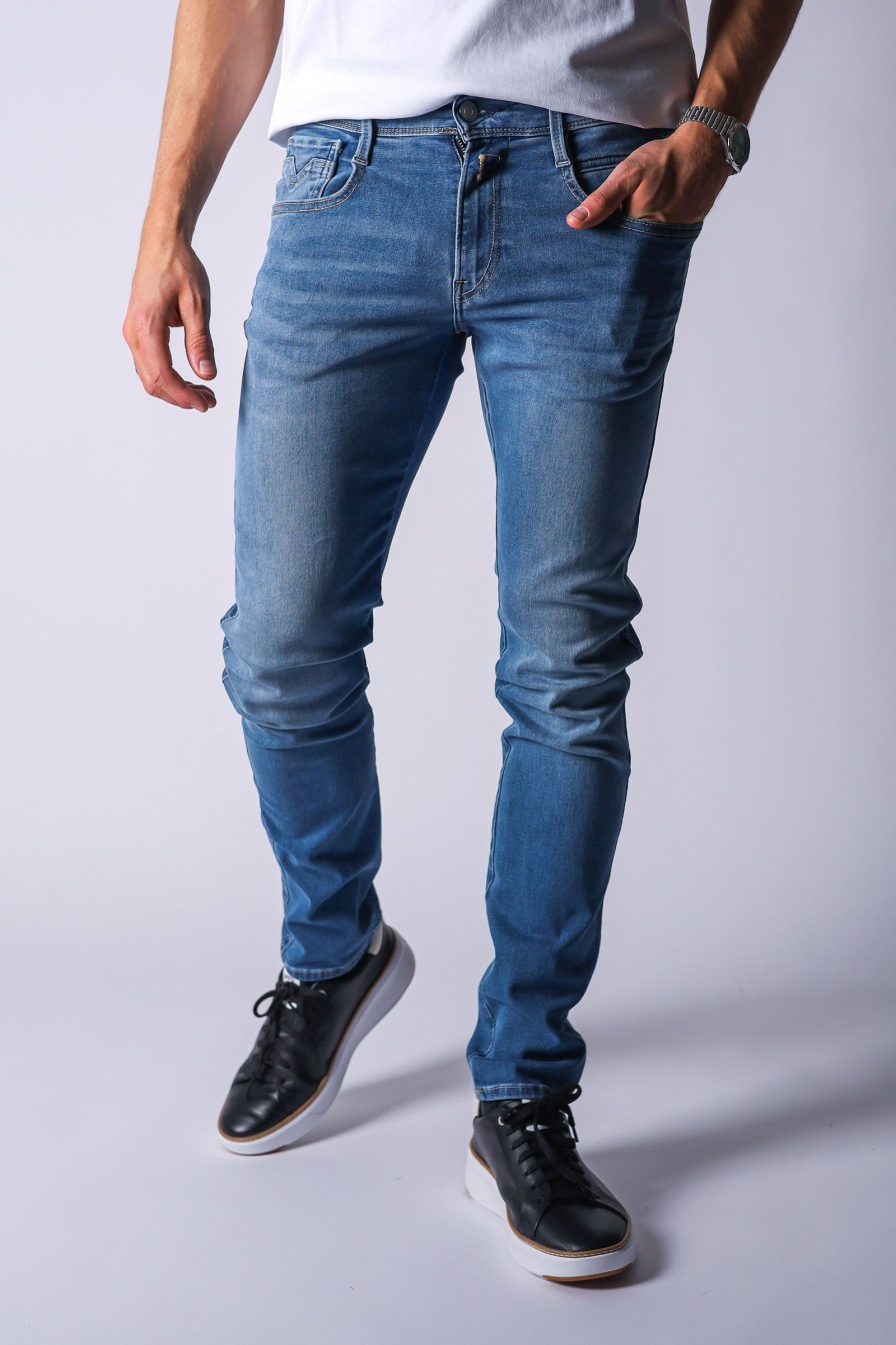 Mann Replay Jeans | Anbass Hyperflex,Bla