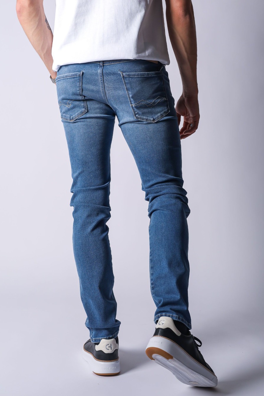 Mann Replay Jeans | Anbass Hyperflex,Bla