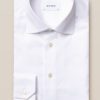 Mann Eton Skjorter | Contemporary White Signature Twill Shirt,Hvit