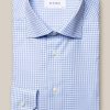 Mann Eton Penskjorter | Contemporary Eton Shirt,Bla