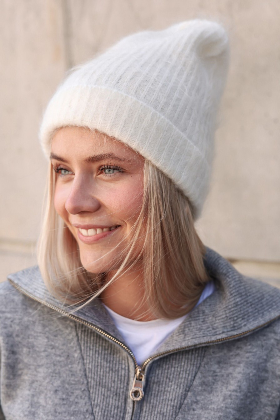 Kvinne Ella&il Luer Og Hatter | Silje Chunky Hat,White