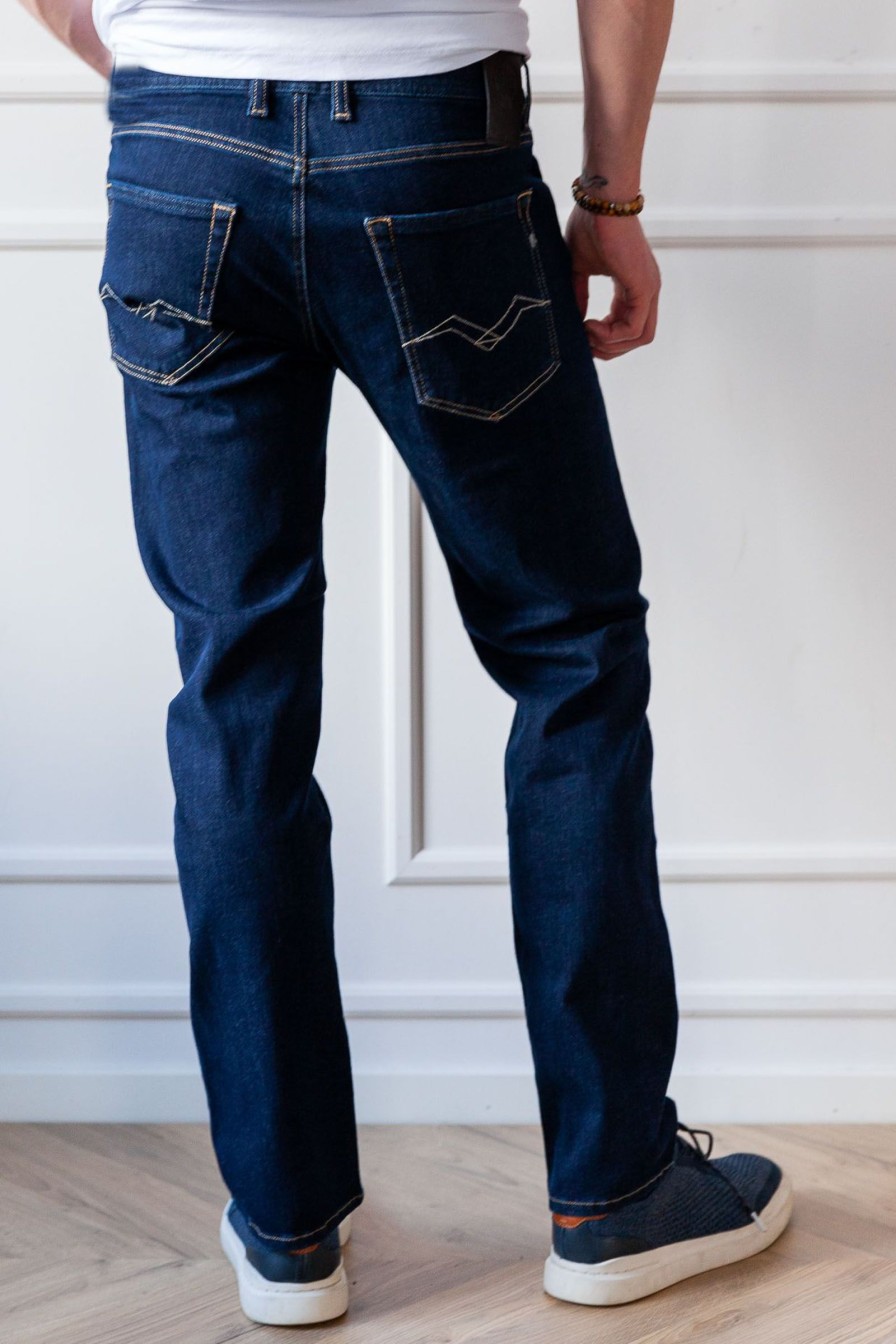 Mann Replay Jeans | Re-Used Grover Jeans,Mork Bla