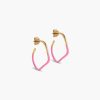 Kvinne ENAMEL Copenhagen Oredobber | Sway Hoops,Pink