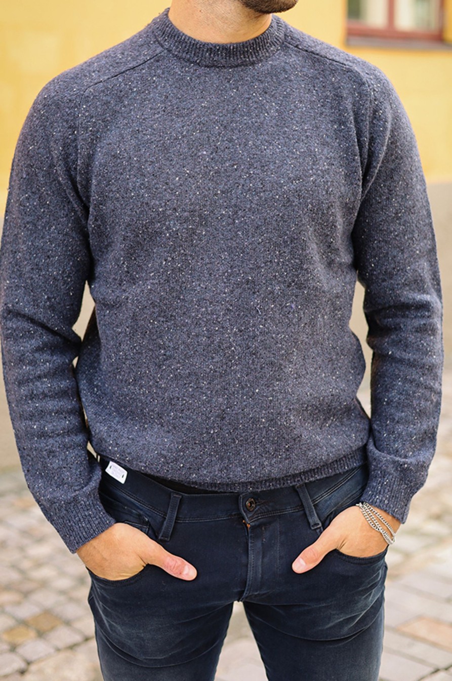 Mann Urban Pioneers Gensere | Adil Sweater,Mork Bla