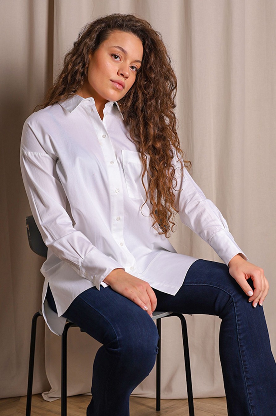 Kvinne InWear Skjorter | Max Iw Shirt,White