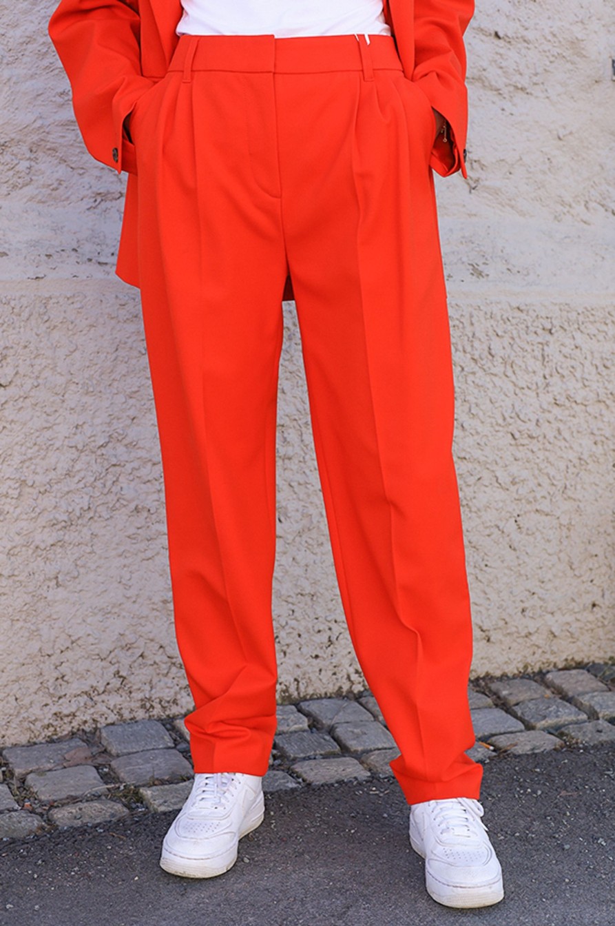 Kvinne Samsøe Samsøe Dressbukser | Meme Trousers,Oransje.Com