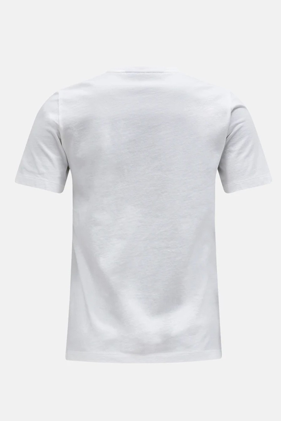 Kvinne Peak Performance T-Skjorter | Original Small Logo Tee,Off White