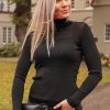 Kvinne InWear Gensere | Bekka Iw Turtleneck,Black