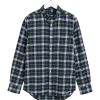 Mann Gant Skjorter | D2. Reg Flannel Check Bd,Gronn