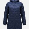 Kvinne Peak Performance Vinterjakker | Helium Down Parka,Blue Shadow