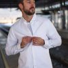 Mann Urban Pioneers Hverdagsskjorter | Ludvig Shirt,White