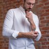 Mann Samsøe Samsøe Hverdagsskjorter | Liam Bx Shirt,White