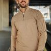 Mann Urban Pioneers Zip-Gensere | Phillis Half-Zip,Oatmeal