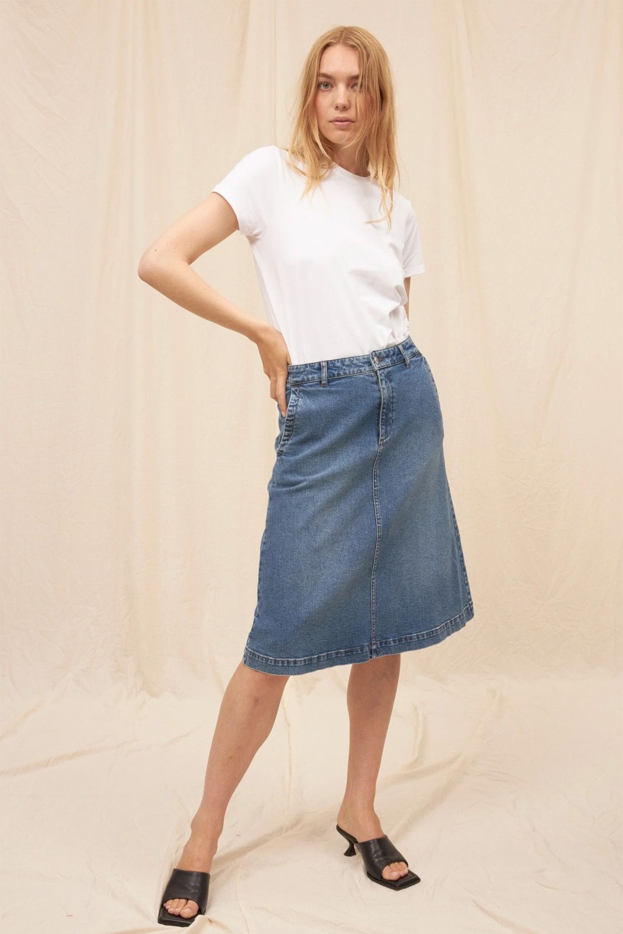 Kvinne Pieszak Skjort | Pd-Aman Skirt,Bla