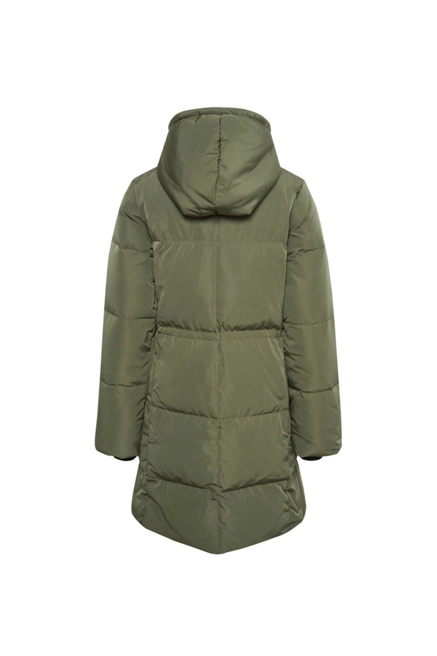 Kvinne InWear Vinterjakker | Phyllys Iw Classic Coat,Beetle Green