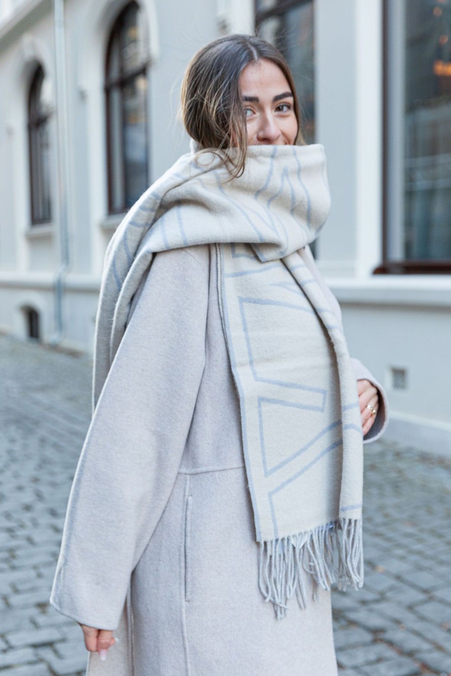 Kvinne InWear Skjerf | Olghaiw Logo Scarf,Beige