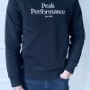 Mann Peak Performance Gensere | M Original Crew,Sort