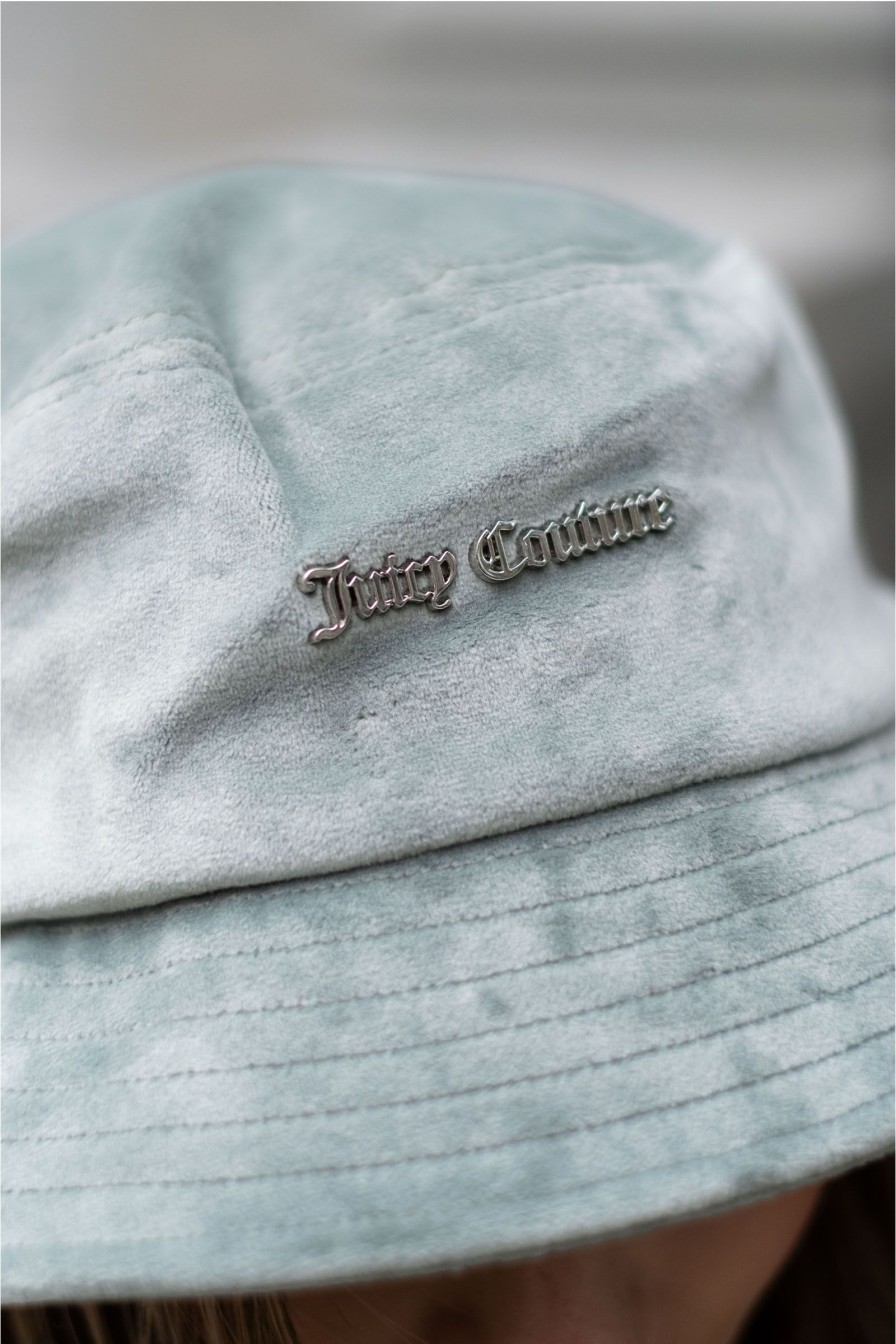 Kvinne Juicy Couture Luer Og Hatter | Ellie Velour Bucket Hat,Lys Gronn