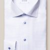 Mann Eton Penskjorter | Contemporary Eton Shirt,Bla Monster