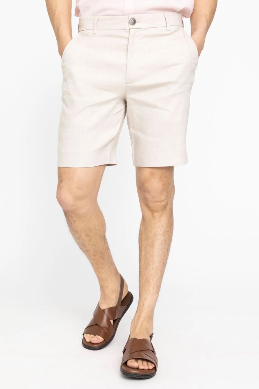 Mann PLAÎN Shorts | Oscar Shorts 769 Beige