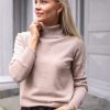 Kvinne InWear Strikkede Gensere | Lukkaiw Rollneck Pullover,Beige