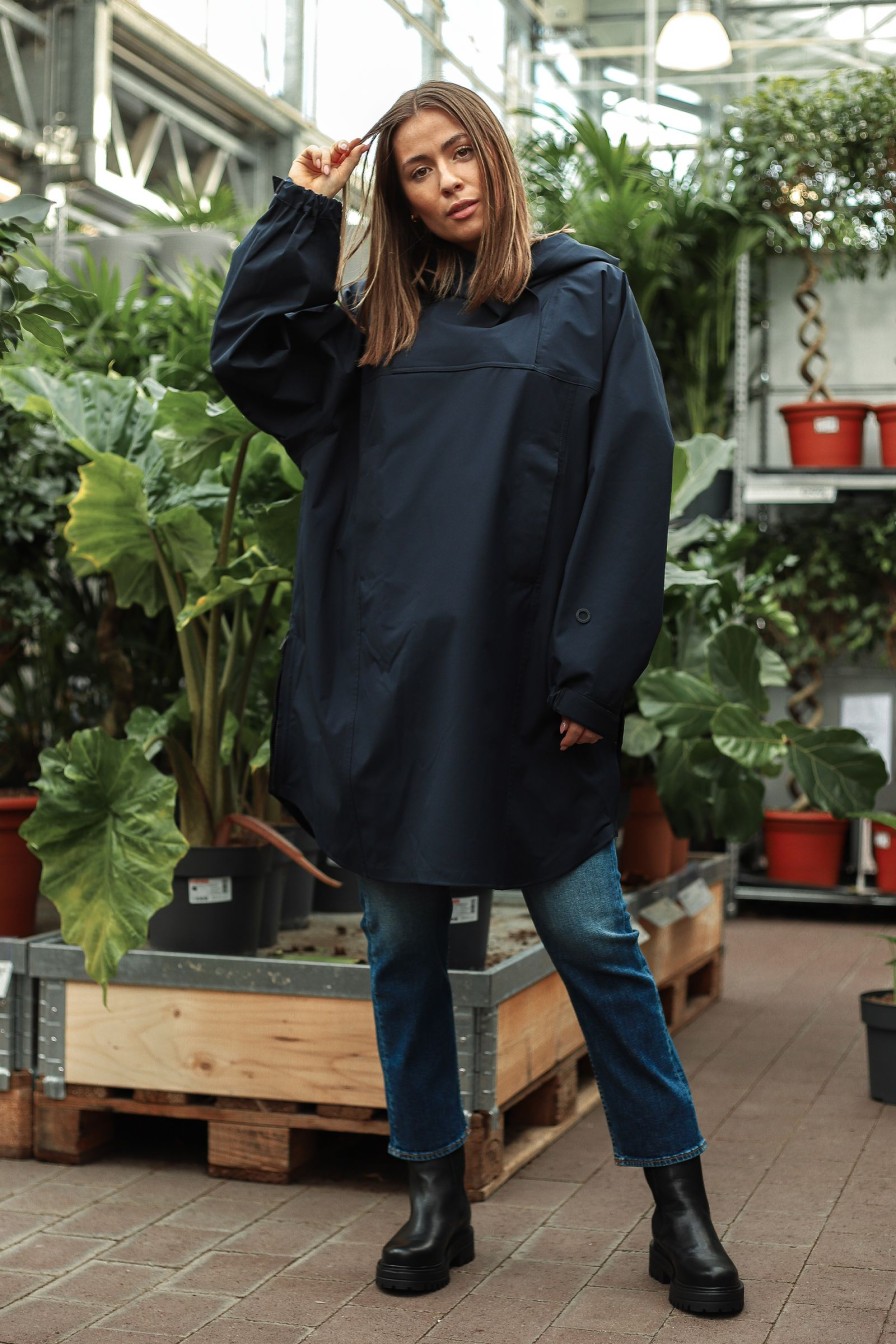 Kvinne JOHNNYLOVE Regnjakker | Embla,Navy