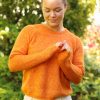 Kvinne Urban Pioneers Strikkede Gensere | Mira Sweater,Oransje