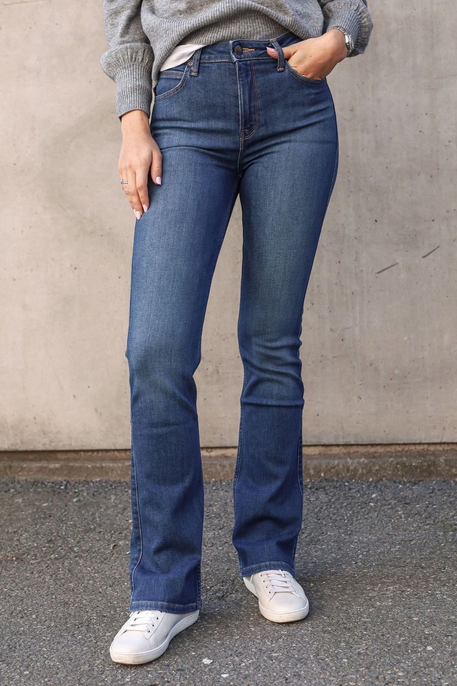 Kvinne Lee Jeans | Breese,Bla