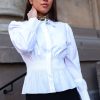 Kvinne Busnel Skjorter | Nelda Blouse,White