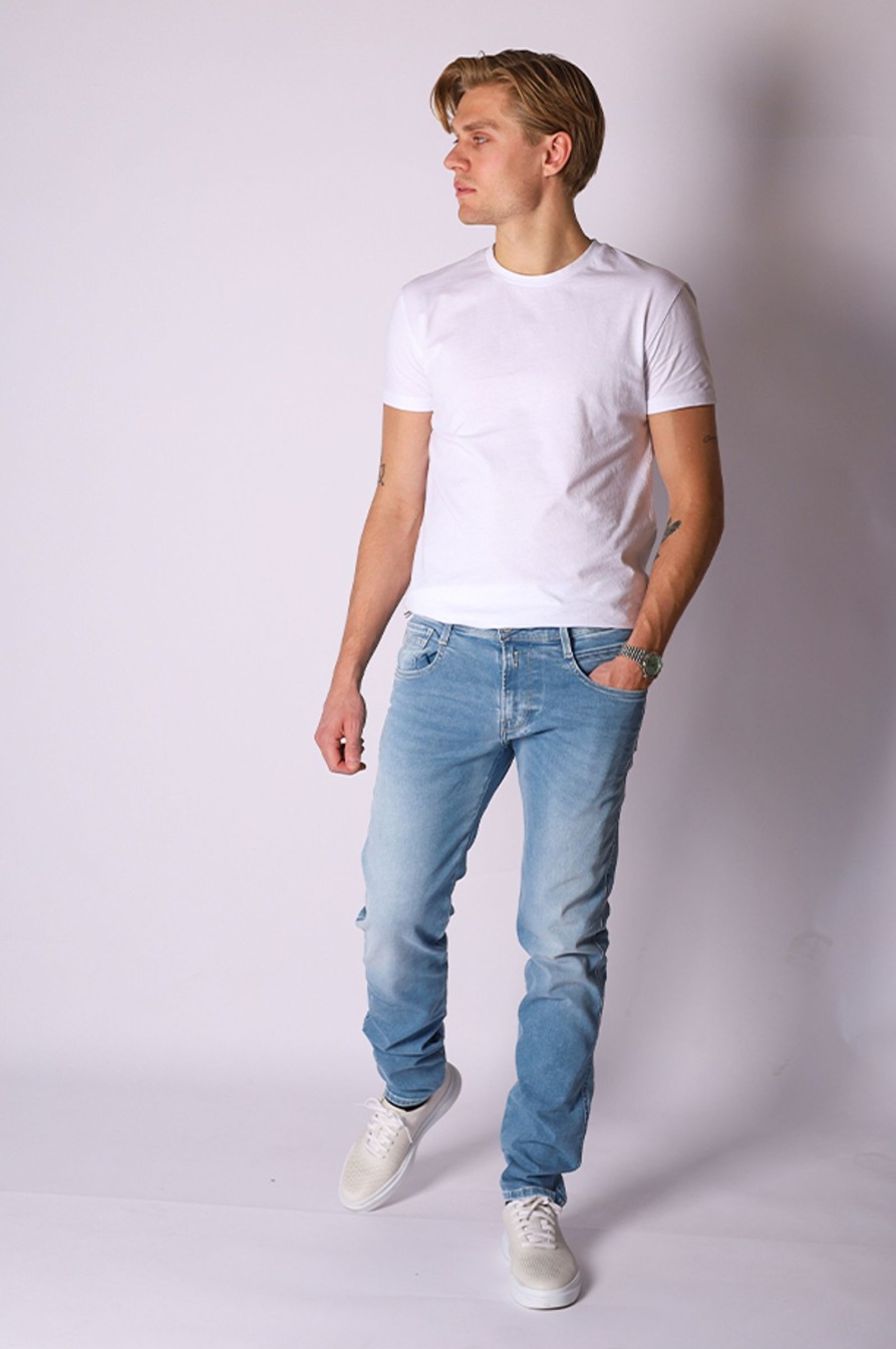 Mann Replay Jeans | Anbass Slimfit,Lys Bla