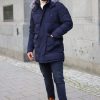 Mann Moose Knuckles Vinterjakker | Big Ridge Parka,Mork Bla