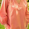 Kvinne Montecristo Bluser | Linen Blouse,Lys Rosa