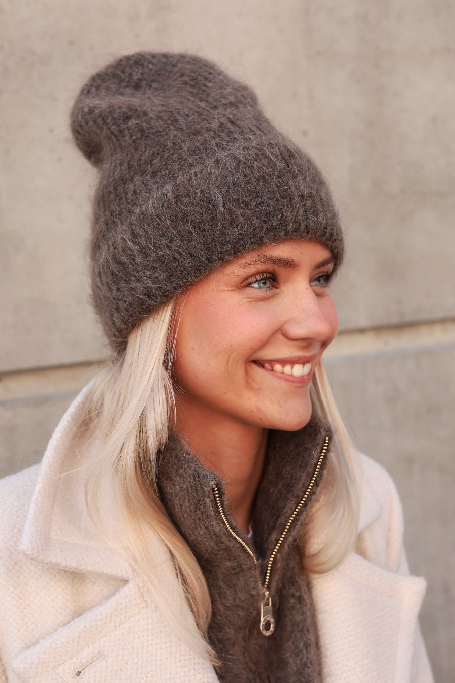 Kvinne Ella&il Luer Og Hatter | Silje Chunky Hat,Brown