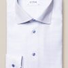 Mann Eton Penskjorter | Slim Eton Shirt,Bla